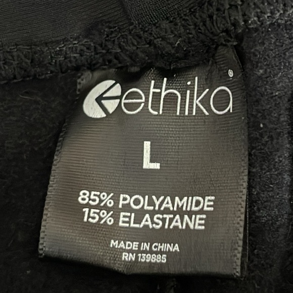Ethika track pants long in black – New – size large - Picture 4 of 7